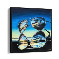 Brillenspiegelung 17 Brillenspiegelung -Artmind 01102 2 wandbild canva artwork artmind