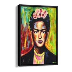 Frida Kahlo 17 Frida Kahlo -Artmind 01109b 2 wandbild canva artwork artmind