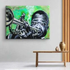 Louis Armstrong 20 Louis Armstrong -Artmind 01110b 4 kunstwerk wandbild leinwand canva artmind kunst kaufen 3f514bd3 7de7 42f5 9c9e cdd9e319ef36
