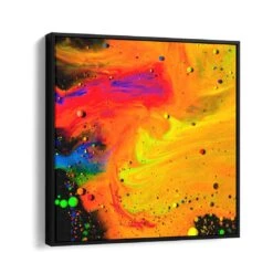 Neon Splash 16 Neon Splash -Artmind 013015 2 wandbild canva artwork artmind
