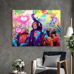 Future Ape 19 Future Ape -Artmind 015002b 9 kunstwerk wandbild leinwand canva artmind kunst kaufen 5b0a8bc8 92a7 49c3 9082 5183642375dd