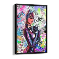 Catwoman 17 Catwoman -Artmind 015012b 2 wandbild canva artwork artmind 7245bbf8 b709 4d8a 919a 3b5d2c64c71b