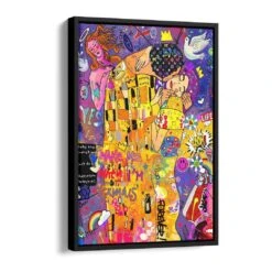 Klimt Kiss 17 Klimt Kiss -Artmind 015017b 2 wandbild canva artwork artmind 2da4e858 b7d4 431d b643 8aae0d4f3405
