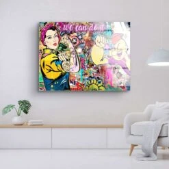 Strong - We Can Do It 20 Strong - We Can Do It -Artmind 015037a 11 kunstwerk wandbild leinwand canva artmind kunst kaufen