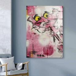 Pink Panther 22 Pink Panther -Artmind 018005a 4 wandbild artwork artmind leinwandbilder canva kunst bilder