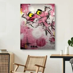 Pink Panther 20 Pink Panther -Artmind 018005a 5 wandbild artwork artmind leinwandbilder canva kunst bilder