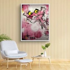 Pink Panther 21 Pink Panther -Artmind 018005a 6 wandbild artwork artmind leinwandbilder canva kunst bilder