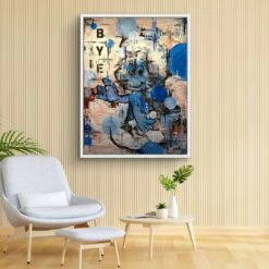 Schlumpf 20 Schlumpf -Artmind 018010b 6 wandbild artwork artmind leinwandbilder canva kunst bilder