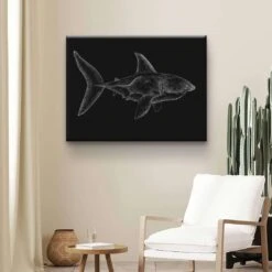 Shark 18 Shark -Artmind 0403a 10 kunstwerk wandbild leinwand canva artmind kunst kaufen c35f5b3e 52b4 4865 834c 630c345e5a25