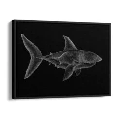 Shark 17 Shark -Artmind 0403a 2 wandbild canva artwork artmind