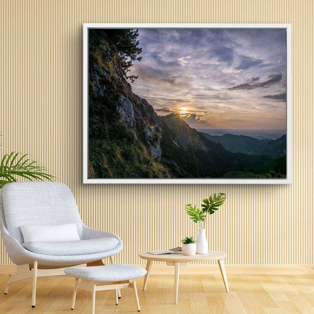 Berggipfel Im Sonnenaufgang 9 Berggipfel Im Sonnenaufgang – Bild 7