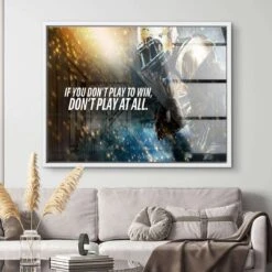 Play To Win At All 18 Play To Win At All -Artmind 1080 6 kunstwerk wandbild leinwand canva artmind kunst kaufen