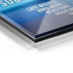 Eisberg Des Erfolges - Englisch 22 Eisberg Des Erfolges - Englisch -Artmind 1096 wandbild artmind acrylglas galerie bond detail acryl