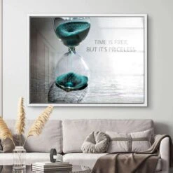 Time Is Free, But Priceless 20 Time Is Free, But Priceless -Artmind 1109 6 kunstwerk wandbild leinwand canva artmind kunst kaufen