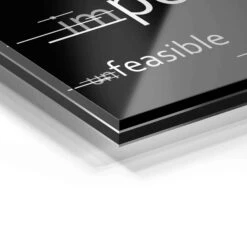 Possible - Power - Workable 22 Possible - Power - Workable -Artmind 1117 wandbild artmind acrylglas galerie bond detail acryl