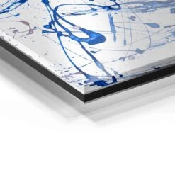 Blue Paint 22 Blue Paint -Artmind 1124 wandbild artmind acrylglas galerie bond detail acryl