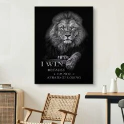 I Win - Not Afraid Of Losing 21 I Win - Not Afraid Of Losing -Artmind 1151 5 wandbild artwork artmind leinwandbilder canva kunst bilder