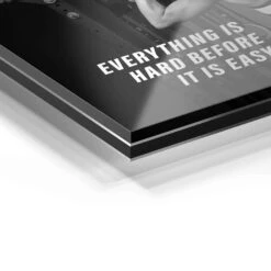 Is Hard Before 22 Is Hard Before -Artmind 1155 wandbild artmind acrylglas galerie bond detail acryl