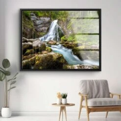 Wasserfall 20 Wasserfall -Artmind 1178 5 kunstwerk wandbild leinwand canva artmind kunst kaufen