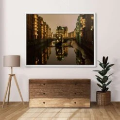 Hamburg Speicherstadt 18 Hamburg Speicherstadt -Artmind 1179 kunstwerk wandbild leinwand canva artmind kunst kaufen