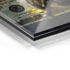 Wall Street Bull 23 Wall Street Bull -Artmind 1201 wandbild artmind acrylglas galerie bond detail acryl