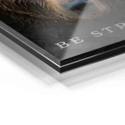 Be Strong 22 Be Strong -Artmind 1239 wandbild artmind acrylglas galerie bond detail acryl