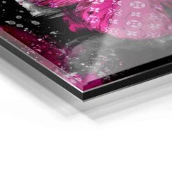 Schmetterling - Rosa Edition 21 Schmetterling - Rosa Edition -Artmind 1250 wandbild artmind acrylglas galerie bond detail acryl