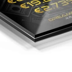 One Million 23 One Million -Artmind 1257 wandbild artmind acrylglas galerie bond detail acryl