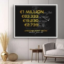 One Million 18 One Million -Artmind 1257 2 kunstwerk wandbild leinwand canva artmind kunst kaufen