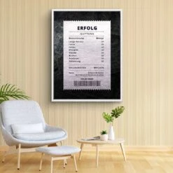 Quittung - Deutsch 22 Quittung - Deutsch -Artmind 1291 6 wandbild artwork artmind leinwandbilder canva kunst bilder