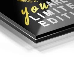 You Are 26 You Are -Artmind 1299 wandbild artmind acrylglas galerie limited edition bond detail acryl 186b83a0 ce41 49f2 a871 61d0c69c0377