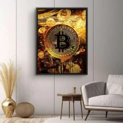 Bitcoin - Goldbarren 20 Bitcoin - Goldbarren -Artmind 1303 11 wandbild artwork artmind leinwandbilder canva kunst bilder