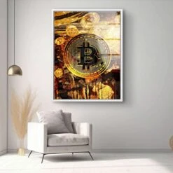 Bitcoin - Goldbarren 18 Bitcoin - Goldbarren -Artmind 1303 9 wandbild artwork artmind leinwandbilder canva kunst bilder