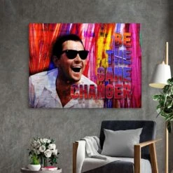 Be The Game Changer 20 Be The Game Changer -Artmind 1306 9 kunstwerk wandbild leinwand canva artmind kunst kaufen