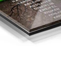 Erfolgsbaum - Deutsch 23 Erfolgsbaum - Deutsch -Artmind 1311 wandbild artmind acrylglas galerie bond detail acryl