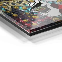 Bitcoin Art 21 Bitcoin Art -Artmind 1356 wandbild artmind acrylglas galerie bond detail acryl