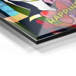 Happiness 21 Happiness -Artmind 1374 wandbild artmind acrylglas galerie bond detail acryl