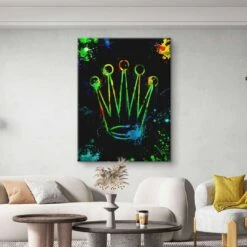 Crown -Artmind 1377 3 wandbild artwork artmind leinwandbilder canva kunst bilder