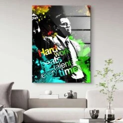 Hard Work Beats Talent 18 Hard Work Beats Talent -Artmind 1399 2 wandbild artwork artmind leinwandbilder canva kunst bilder