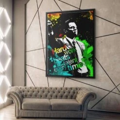 Hard Work Beats Talent 20 Hard Work Beats Talent -Artmind 1399 8 wandbild artwork artmind leinwandbilder canva kunst bilder