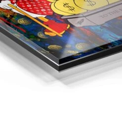 Bitcoin Scale 21 Bitcoin Scale -Artmind 1428 wandbild artmind acrylglas galerie bond detail acryl