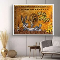 Let The Money - Gold Edition 21 Let The Money - Gold Edition -Artmind 1441 2 kunstwerk wandbild leinwand canva artmind kunst kaufen