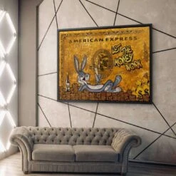 Let The Money - Gold Edition 22 Let The Money - Gold Edition -Artmind 1441 3 kunstwerk wandbild leinwand canva artmind kunst kaufen