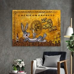 Let The Money - Gold Edition 24 Let The Money - Gold Edition -Artmind 1441 9 kunstwerk wandbild leinwand canva artmind kunst kaufen