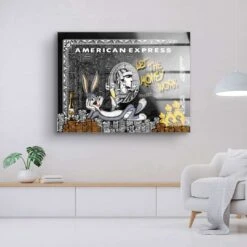 Let The Money - Black Edition 20 Let The Money - Black Edition -Artmind 1442 11 kunstwerk wandbild leinwand canva artmind kunst kaufen