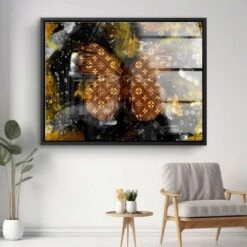 Schmetterling - Bronze Edition 22 Schmetterling - Bronze Edition -Artmind 1446 5 kunstwerk wandbild leinwand canva artmind kunst kaufen