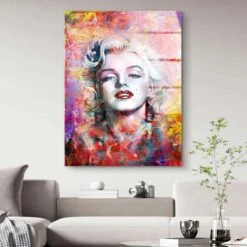 Marilyn Monroe - Paint 21 Marilyn Monroe - Paint -Artmind 1447 2 wandbild artwork artmind leinwandbilder canva kunst bilder