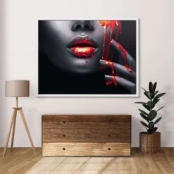 Red Face 20 Red Face -Artmind 1448 kunstwerk wandbild leinwand canva artmind kunst kaufen