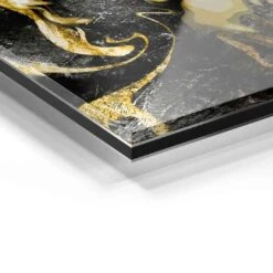 Marilyn Monroe - Gold -Artmind 1454 wandbild artmind acrylglas galerie bond detail acryl