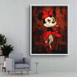 Nice Devil 20 Nice Devil -Artmind 1481 7 wandbild artwork artmind leinwandbilder canva kunst bilder